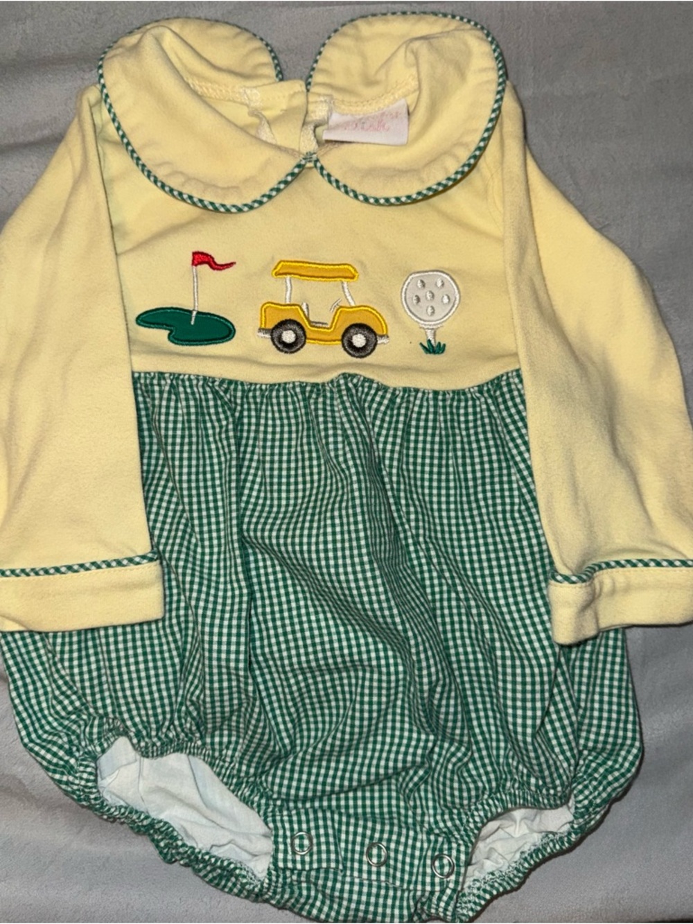 Stitchy Fish Romper